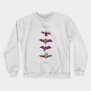 Bat Attack Purple Crewneck Sweatshirt